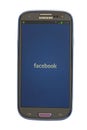 Facebook on Android device