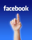 Facebook Concept Royalty Free Stock Photo