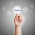 Facebook Concept Royalty Free Stock Photo