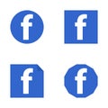 Facebook flat icon