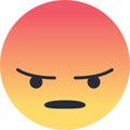 Facebook angry icon new logo