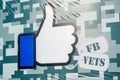 The Facebook Like Button customized for Veterans Day;