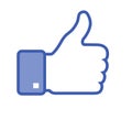 Facebook Like Vector Icon