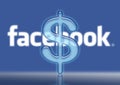 Facebook logo dollar $ sales