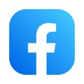 Facebook logo for web and print