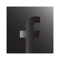 Facebook logo for web and print