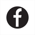 Facebook logotype social network