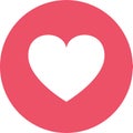 Facebook love icon new logo