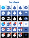 Facebook notifications, new buttons. Like buttons.