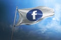 Facebook photorealistic flag editorial