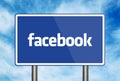 Facebook Road Sign