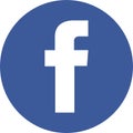 Facebook round icon new logo