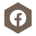 Facebook social media app icon