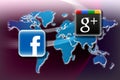 Facebook v Google Plus