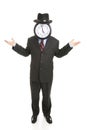 Faceless Businessman - Undecided Royalty Free Stock Photo