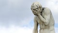 Facepalm - Statue with head in hand