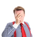 Facepalm Royalty Free Stock Photo