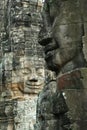 Faces of Angkor Royalty Free Stock Photo