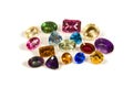 Faceted gemstones