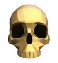 Faceted Skull Front View