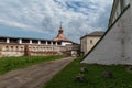 Faceted Tower and Kosay Tower. Kirillo-Belozersky monastery. Monastery of the Russian Orthodox Church,.located in the city of Royalty Free Stock Photo