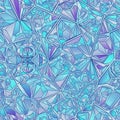 These facets have sharp edges and angles, creating a dynamic, kaleidoscopic Royalty Free Stock Photo