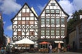 Fachwerk houses in Erfurt, Germany