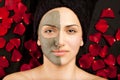 Facial Clay Mask Royalty Free Stock Photo