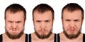 Facial expressions Royalty Free Stock Photo