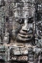 facial image in temple of Bayon
