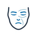 Facial Plastic Surgery Icon