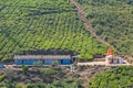 Facilities for workers on an Indian tea estate Royalty Free Stock Photo