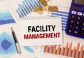 Facility Management Concept. The meeting at the white office table Royalty Free Stock Photo
