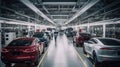 A facility where cars are made. Generative AI