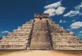 Facing chichen itza