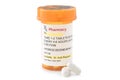 Facsimile Hydrocodone Prescription Royalty Free Stock Photo