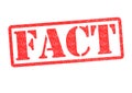 FACT Rubber Stamp Royalty Free Stock Photo