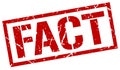 fact stamp Royalty Free Stock Photo