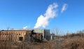 Factory Bellowing Smoke
