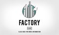 Factory Built Scructure Organization Industrial Concept Royalty Free Stock Photo