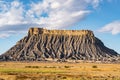 Factory Butte in Utah Royalty Free Stock Photo