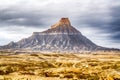 Factory Butte in Utah Royalty Free Stock Photo