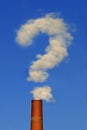 Factory chimney Royalty Free Stock Photo