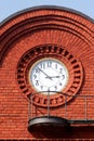 Factory Clock 1 Royalty Free Stock Photo