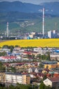 Factory Mondi in town Ruzomberok, Slovakia