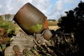 Powder Mills defunct gunpowder factory, Dartmoor England Royalty Free Stock Photo