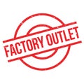 Factory Outlet rubber stamp Royalty Free Stock Photo