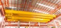 Production Factory Overhead Crane Royalty Free Stock Photo