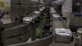 Factory for the production of butter. Automated line. Food production.