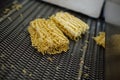 Production of instant noodles